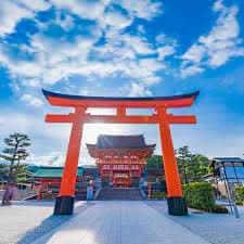 Fushimi Inari Taisha Shrine in Kyoto, Japan