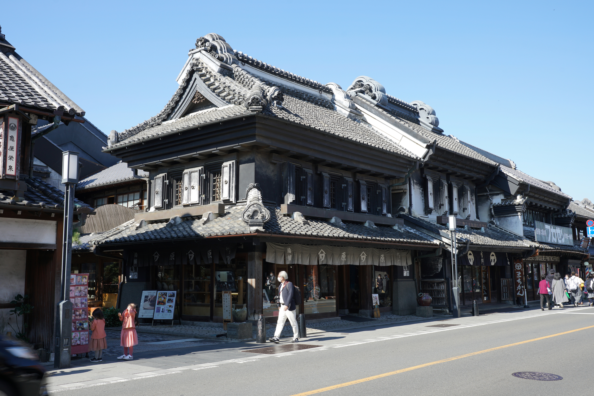Kawagoe Old Town in saitama, Japan - Known as 'Little Edo,' this charming historic district preserves Edo-period kurazukuri warehouse buildings and traditional atmosphere, just 30 minutes from Tokyo.